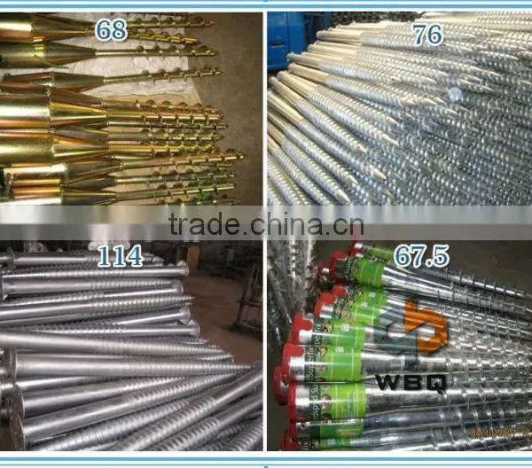 Steel Ground Screw For Solar Power System