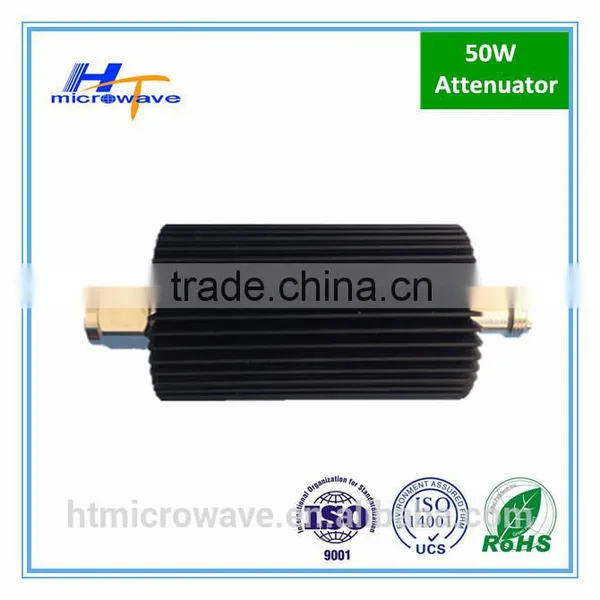 Passive Device rf Module 50w N-type Fixed Coaxial Attenuator 50 Ohm