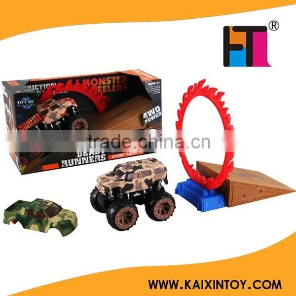 Friction Toy Vehicle Kids Toy 4WD Power Car Jeep 10213332