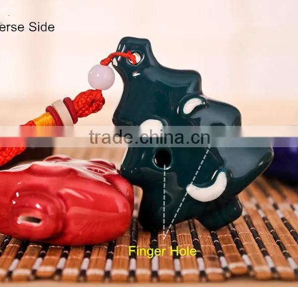 Christmas Tree Ocarina Flute For Children Present photo-5