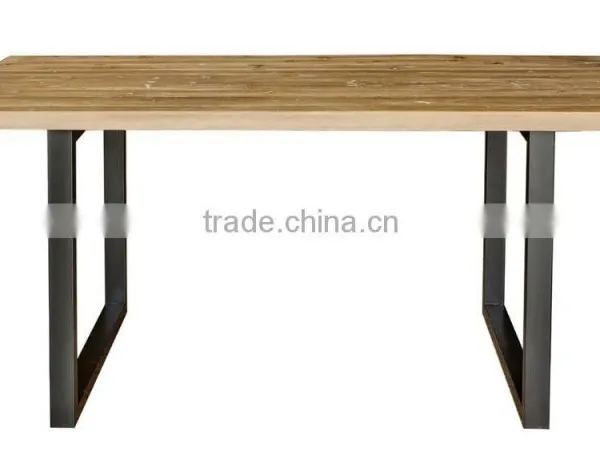 DT-2012 Modern Cheap Restaurant Table With Metal Legs photo-2