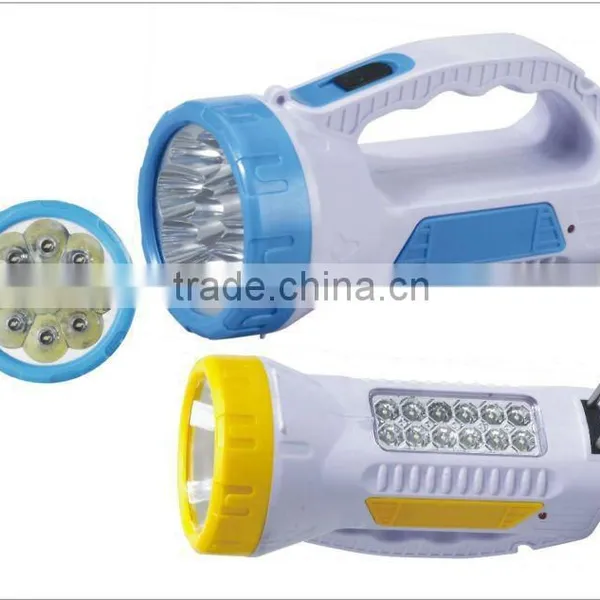 JA-1958 1W Led Torch Flashlight With 12led Side Light photo-2