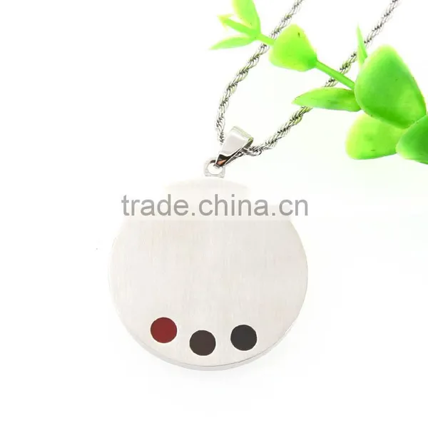 Factory Pendant With Magnetic White Essential Oil Diffuser Necklace photo-5