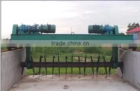 Organic Fertilizer Integral Tank Type Compost Turner/Manure Organic Fertilizer Compost Turning Machine photo-3