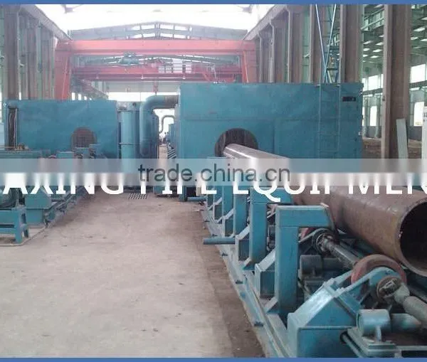 Steel Pipe Cleaning Machine, Steel Pipe Grinding Machine With Dust Collector
