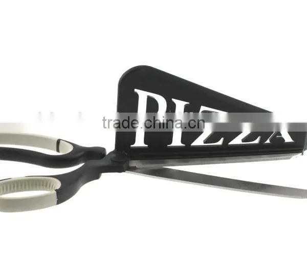 Soft Handle Pizza Cutter Scissors photo-4