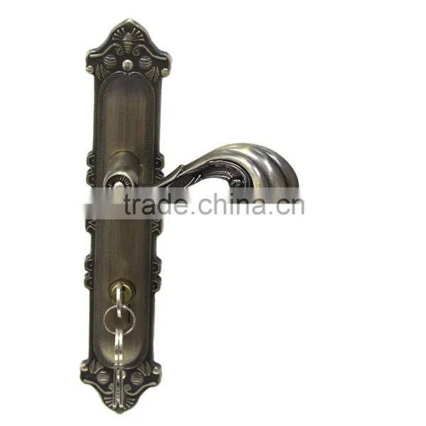 High Quality TRI-CIRCLE European Style Door Lock Types,European Door Handle Lock,door Lock Type photo-3