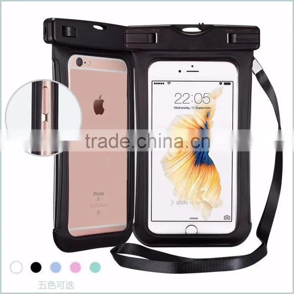 2016 New Design PVC Waterproof Phone Pouch With Clear Windows on Side photo-6
