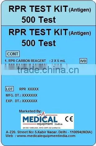 Rpr Test Kit Test Kit