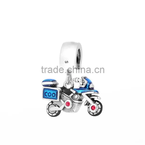 Motorcycle Charms Fashional Cool Silver Unique Pendants photo-2