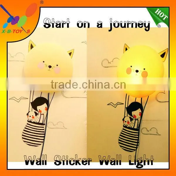 Cheap Wall Paper Light China Wholesale Hot DIY Catoon Kits Wall Lamp