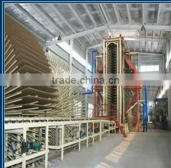 Capacity 150cbm/day Bagasse Based Particle Board Production Line / Bagasse Based Chipboard Plant photo-2