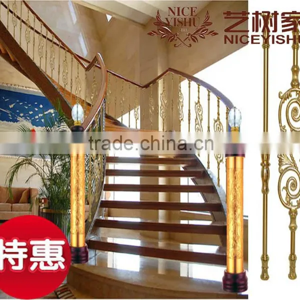 High Quality Steel Decorative Stair Railings Design for Sale photo-3