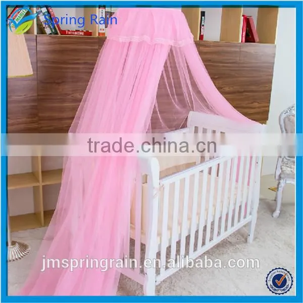 Line With Lace Curtian Mosquito Netting for Baby Crib photo-3