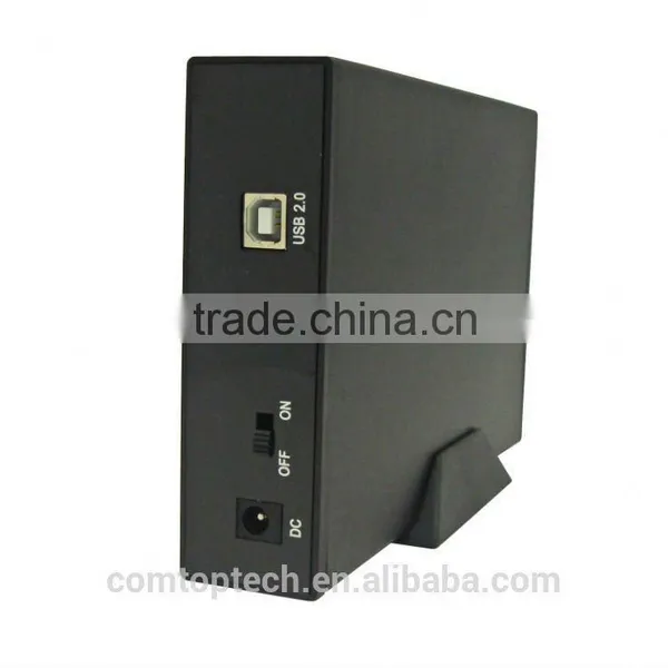 Ethernet RJ45 Interface Hard Drive Case 3.5 HDD Enclosure photo-2