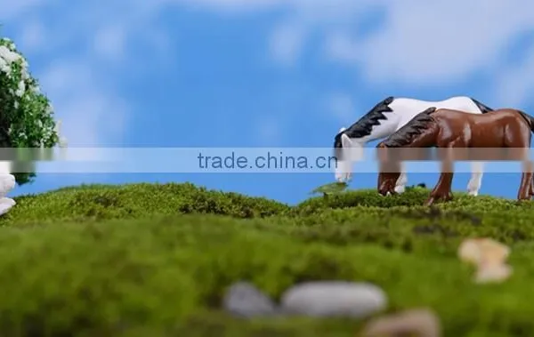Cake Topper Decorating Handmade Craft Resin Horse Small Animal Ceramic Figurines Wholesale photo-5