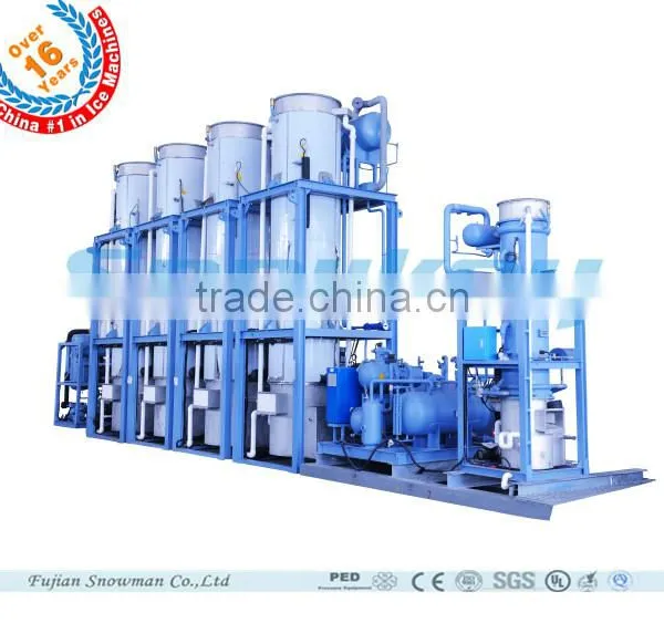 Qualited Sanitary & Edible Ice Small Capacity Tube Ice Machine (1T 20T 30T/D) From Snowkey photo-2