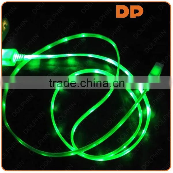 New Premium Visible LED Light Micro USB Cable for Android Mobile Phone photo-5