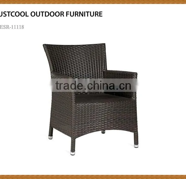 Cheap Outdoor Furniture PE Rattan White Reclining Chair photo-4