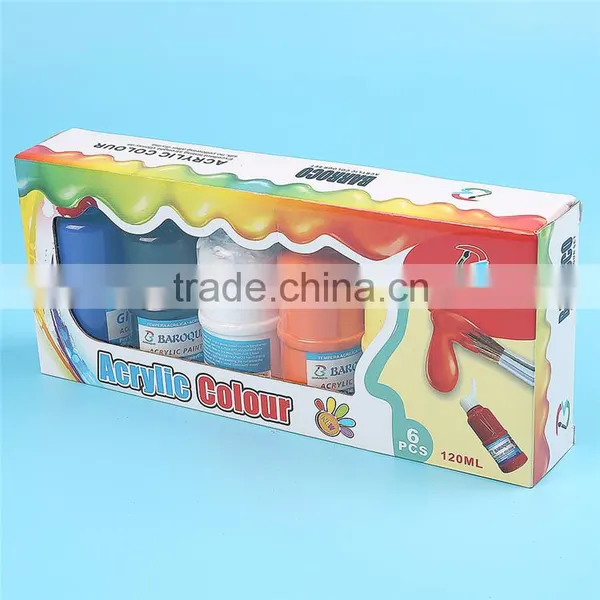 Art Supplies Cheap Acrylic Paint Set, Acrylic Poster Paint Set 120ml, Acrylic Paint for Canvas photo-6