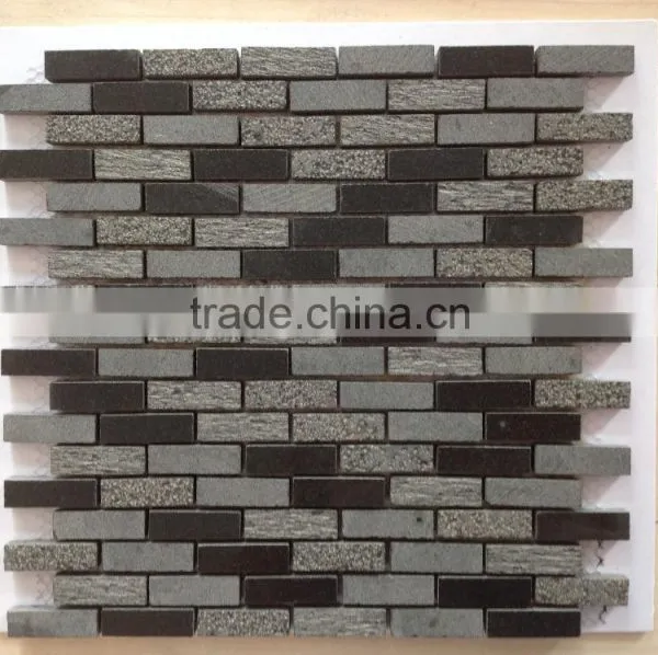Natural Slate Stone Mosaic Tiles photo-2