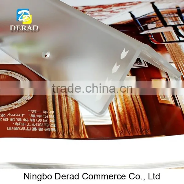 Dull Polished Acrylic Corner Guards, Frosted Clear Plastic Corner Guards photo-2