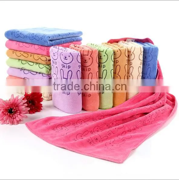 Rabbit Printed Cute Children Towel photo-2
