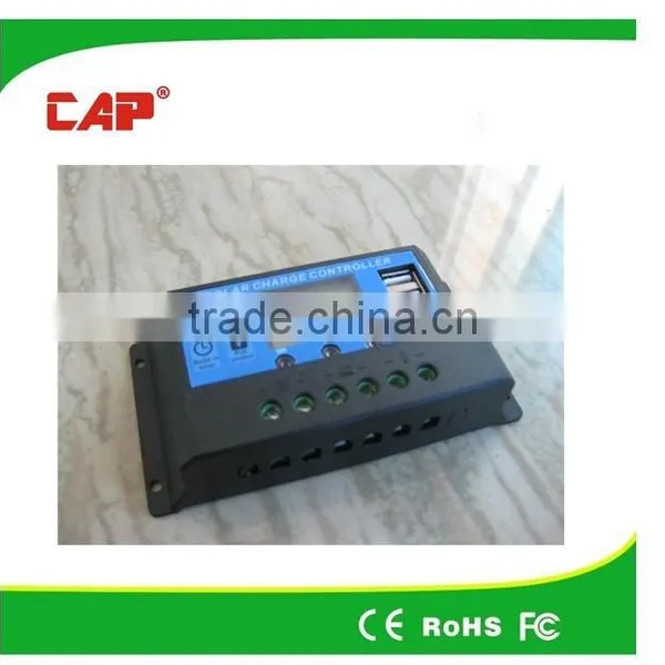 12/24v 10A Pwm Solar Controller With USB photo-2