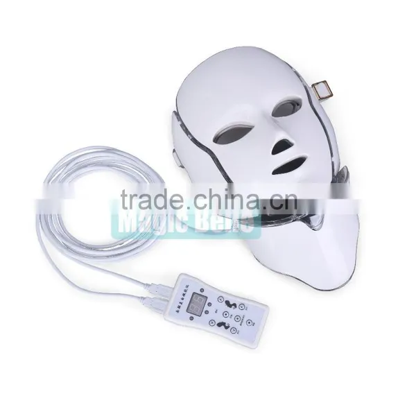 Micro Machine Face Skin Care Led Light Therapy Electric LED Skin Rejuvenation Led Mask 7 Colors for Home Use photo-6