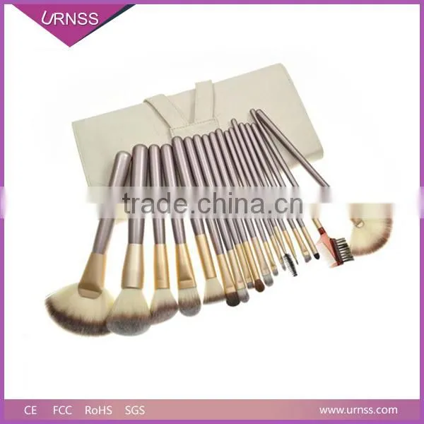 Wholesale 18pcs Personalized Private Label Beauty Makeup Brushes Set photo-3