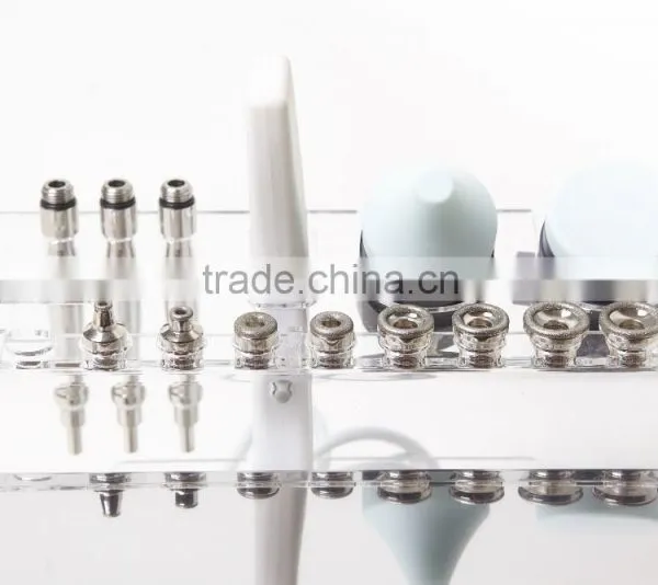 Multifunction Beauty Machine: Ultrasonic Scrubber + Diamond Dermabrasion + Ultrasound + Heat-cold Hammer - Alvi Prague E-4 photo-4