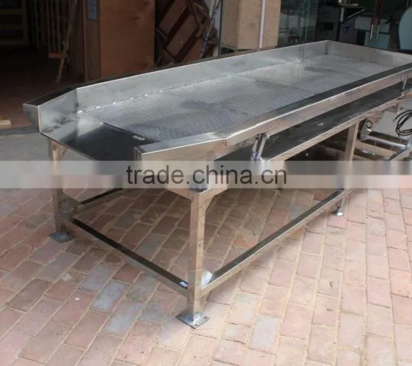 Vegetable Vibration Dehydrator Dewater Dewatering Machine(1.8meter Length) photo-4