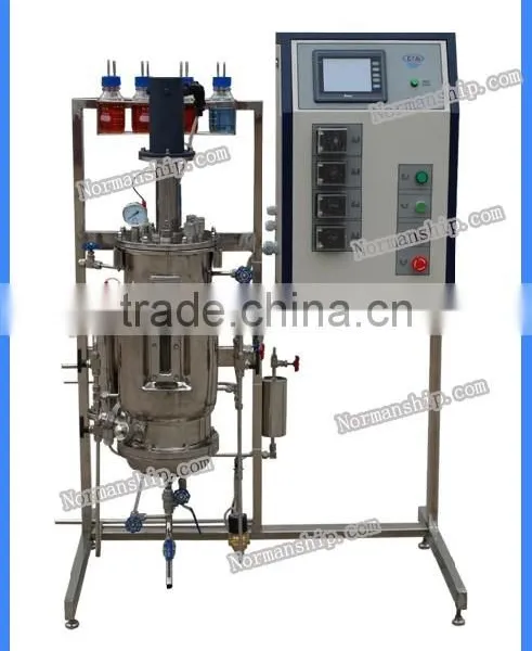 20L Mechanical Agitation Stainless Steel Fermentation Tank for Lab
