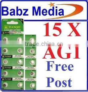10 X 364 Vinnic watch batteries L621, AG1 / GI, SR621W10 X 364 Vinnic watch batteries L621, AG1 / GI, SR621W