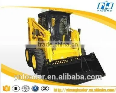 Mini Skid Steer Loade Yineng China YN860 Joy Stick and Fork photo-5