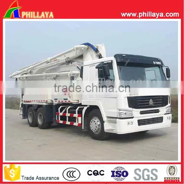 Phillaya Truck Trailer Supplier Official Manufacturer 37m Concrete Pump Truck photo-2