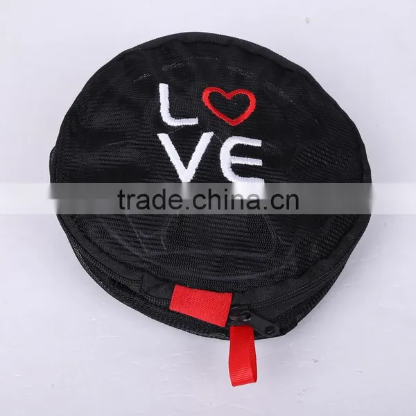 Mesh Laundry Bags - Large Small Travel Embroidery Laundry Bag photo-3