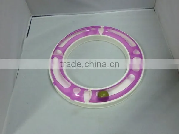 Popular Hot Selling Pet Toys Kitty Round Bout Railways Toy For Cat High Quality Pathway Racing Way For Cats Turbo Track Cat Toy photo-3