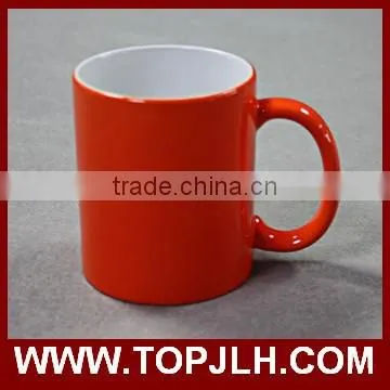 New Design Magic Porcelain White Mug Christmas Artwork,color Change Mug photo-2