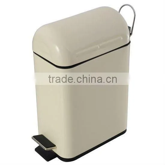 Home Use Round Shape Metal Waste Bins Price photo-4