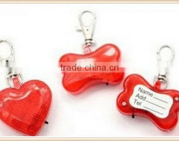 30 Computers in 2015 New Pet Dog Bone Pendant LED Flashing Safe Night Light Lamp Pendant photo-3