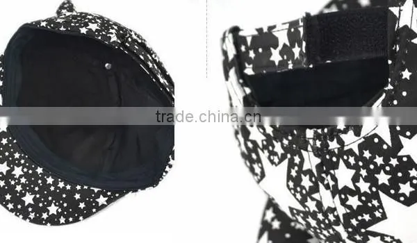 Baby Summer Hat Baby Sunbonnet Child Hat Five-pointed Star Horn Roll up Hem Baseball Cap photo-4