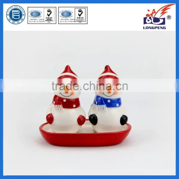 Christmas Snowman Salt and Pepper Shaker Sets Adorable Holiday Salt and Pepper Shakers