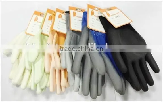 DDSAFETY Hot Sale 2016 Black PU Gloves Safety Gloves photo-5