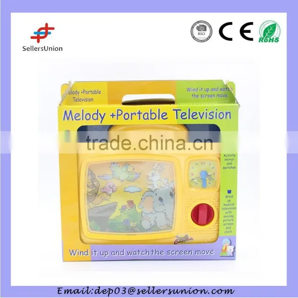Wind Up Melody Wind Up Toys Portable Television photo-2