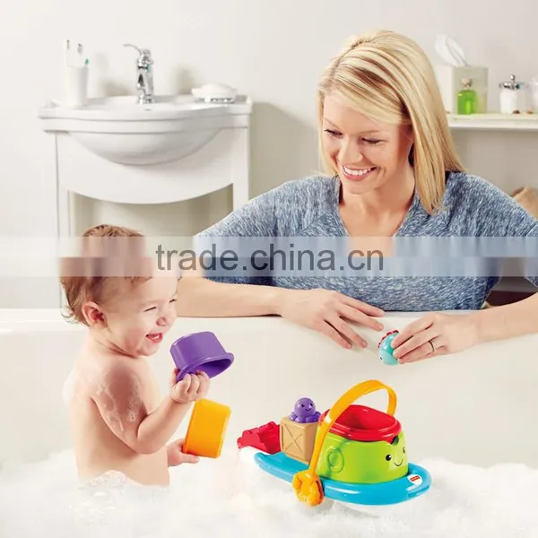 New Design Baby Bath Toy With Set of Boat for Tubtime From Dongguan Manufacturer photo-6