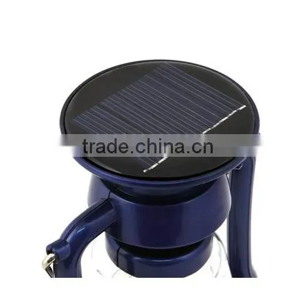 16 LED Solar Panel Hand Crank Dynamo Light Torch Flashlight Camping Lantern photo-4