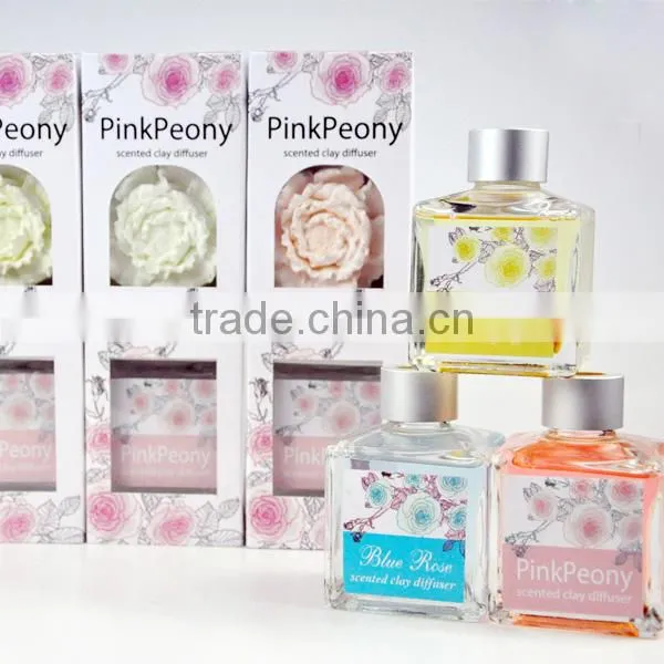 Factory Price Customized Shape Ceramic Flower Fragrance Diffuser photo-5