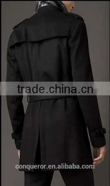 Fashion Wool Winter Coat Made to Measure Men Overcoat BCZ034 photo-3