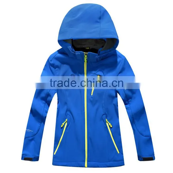 High Performance Breathable And Waterproof Children Winter Softshell Jacket photo-5